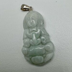 Jadeite Kwan-Yin Pendant